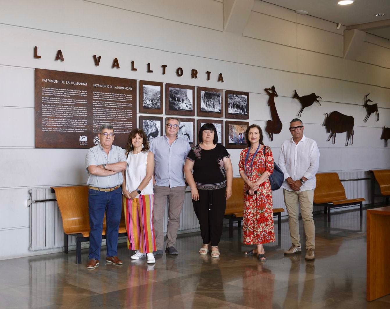 Interior del Museu de la Valltorta — Patrimoni de la Humanitat
